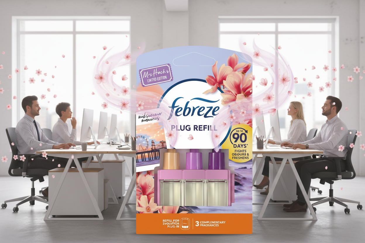Febreze 3Volution Air Freshener Plug Refill | Midsummer Memories | 1 x 20ml Refill
