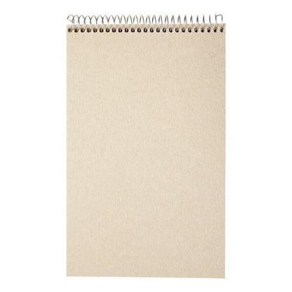 5 Star Spiral Shorthand Notebook Ruled 70gsm 160 Page 127x200mm Green/Buff (Pack of 10) 938287
