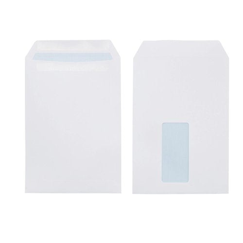 5 Star C5 Window Pocket Envelope Self Seal 90gsm 229x162mm White (Pack of 500) 940411