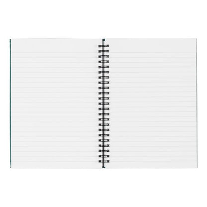 5 Star Wirebound Hardback Notebook Ruled A5 140 Page Teal (Pack of 5) 943453