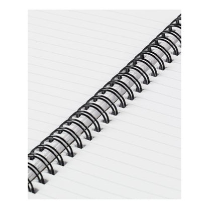 5 Star Wirebound Hardback Notebook Ruled A5 140 Page Teal (Pack of 5) 943453