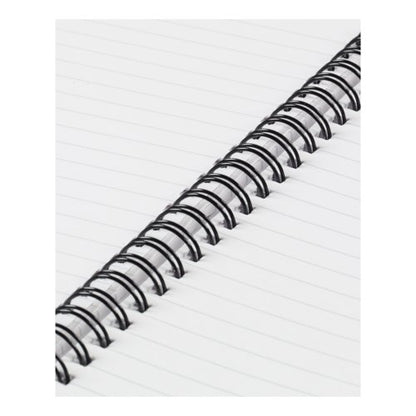 5 Star Wirebound Hardback Notebook Ruled A5 140 Page Indigo (Pack of 5) 943458