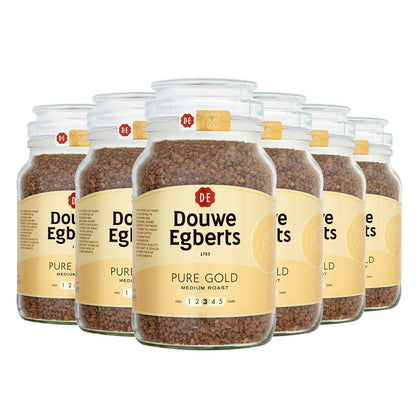 Douwe Egberts Pure Gold Instant Coffee 400g Glass Jar