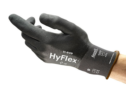 ANSELL HYFLEX GLOVES 11-849 - {ALL COLOURS / SIZES}