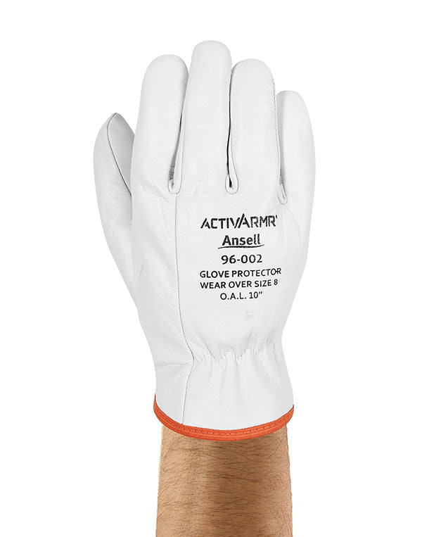 ANSELL LOW VOLTAGE LEATHER PREMIUM GOAT SKIN GLOVES - {ALL COLOURS / SIZES}