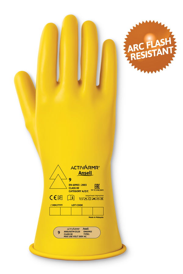 Low Volt Electrical Insulating Glove (Class 00) 08 M