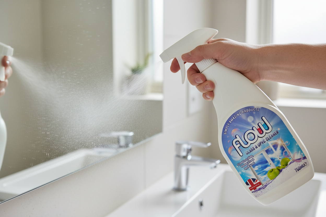 Flow Glass & UPVC Cleaner Spray | 750ml Trigger Spray