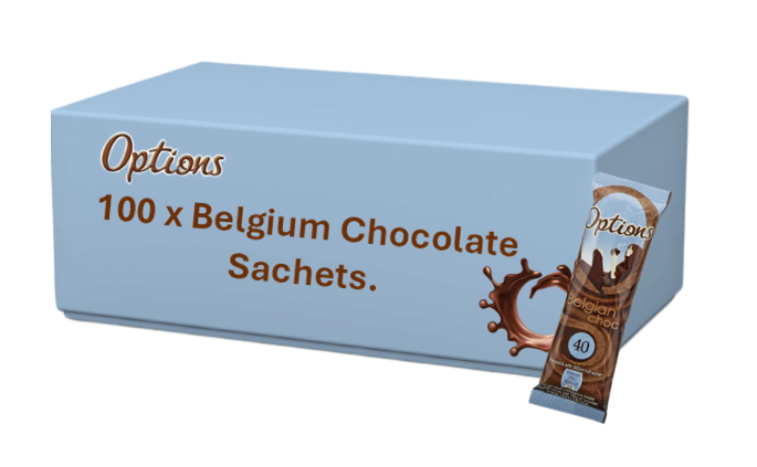 Options Belgian Hot Chocolate Sachets (Pack of 100) W550029