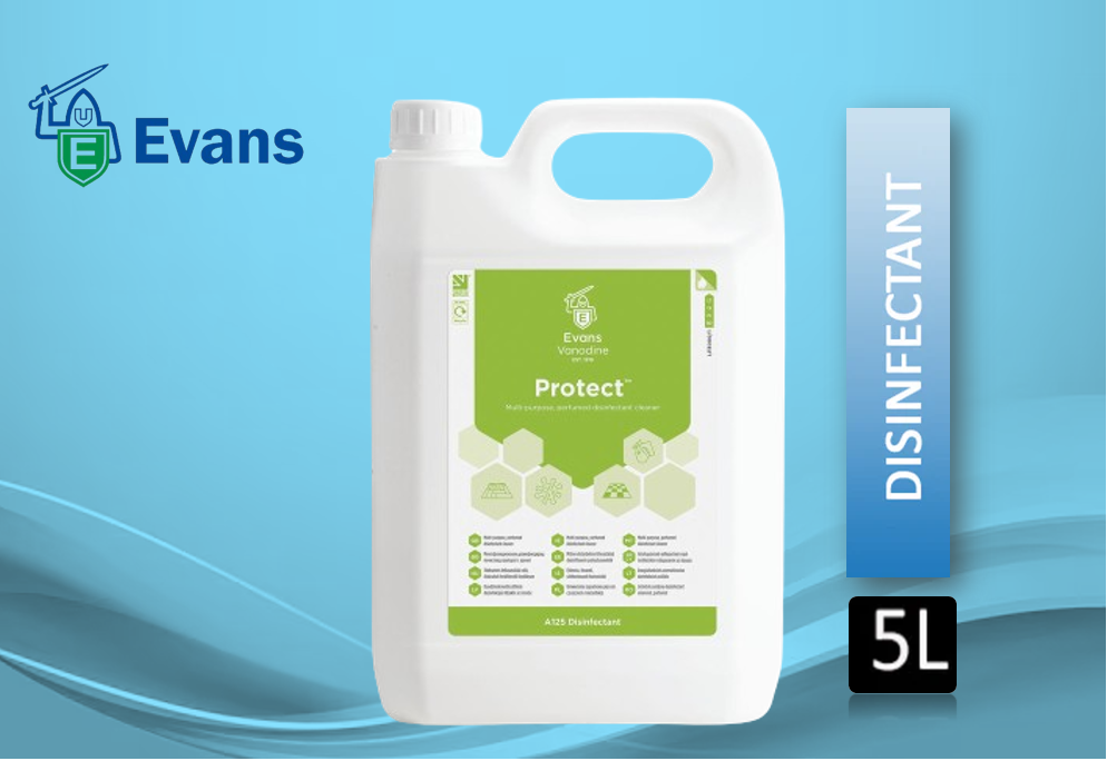 Evans Vanodine Protect Disinfectant Cleaner 5 Litre