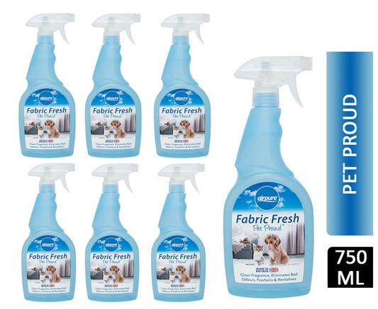 Airpure Fabric Freshener Pet Proud 750ml - UK BUSINESS SUPPLIES