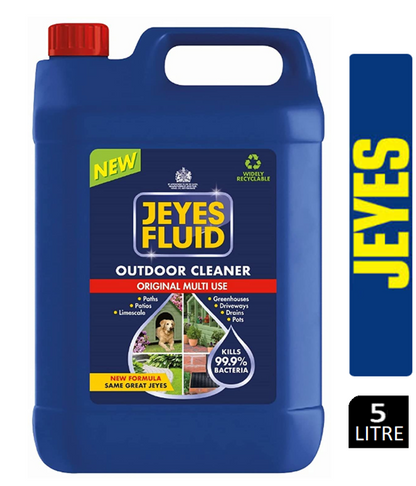Jeyes Fluid Outdoor Disinfectant 5 Litre {New Pack} - UK BUSINESS SUPPLIES