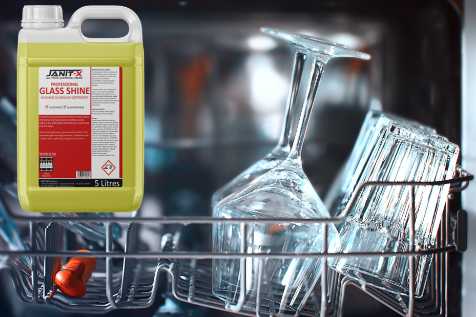 Janit-X Professional Machine Glass Shine Detergent  5 Litre