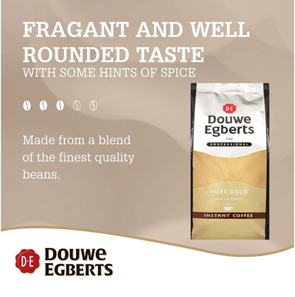 Douwe Egberts Pure Gold Coffee 300g | Refill or Suitable for Vending
