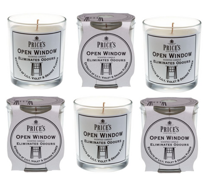 Price's Open Window Odour Eliminating Candle - UK BUSINESS SUPPLIES