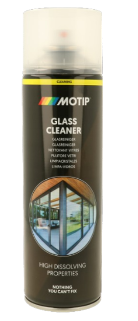 Motip Glass Cleaner | 1 x 500ml Foam Spray