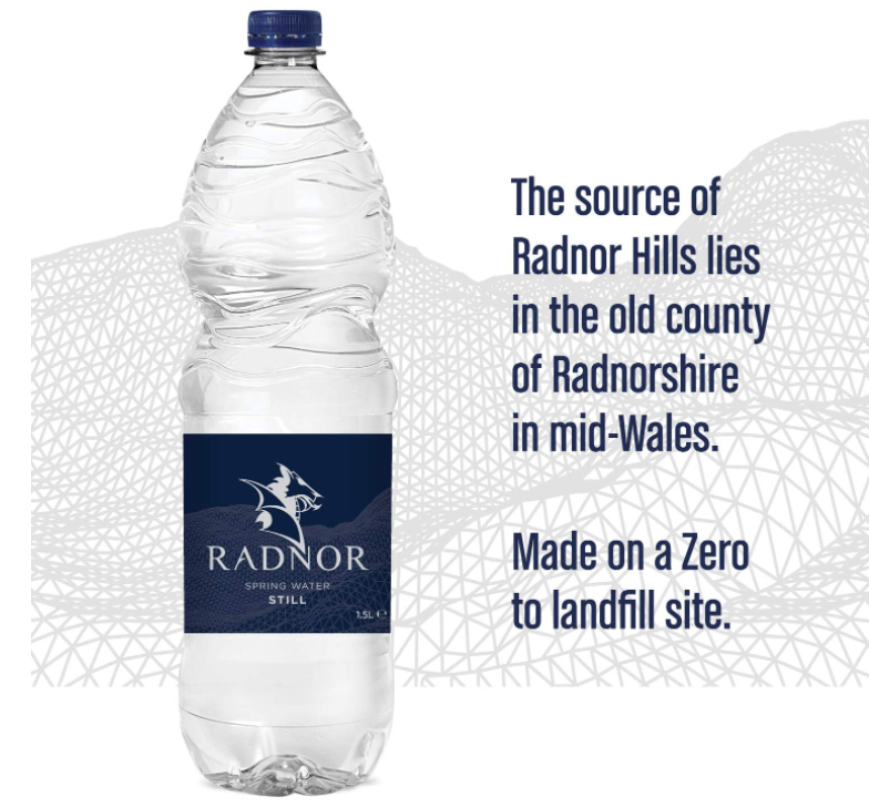 Radnor Hills Spring Still Water 12 x 1.5ltr (Plastic Bottle)
