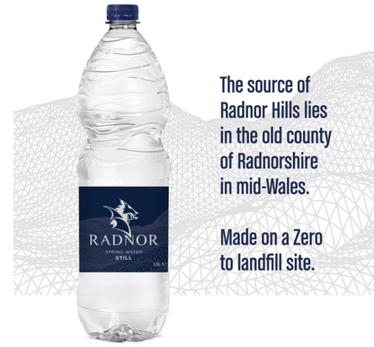 Radnor Hills Spring Still Water 12 x 1.5ltr (Plastic Bottle)