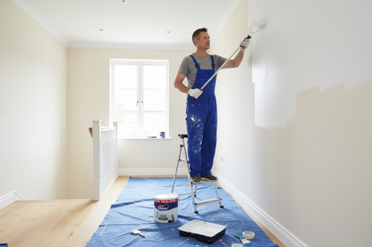 Dulux Silk Emulsion Paint 3L White | Walls & Ceilings | Wipable Finish