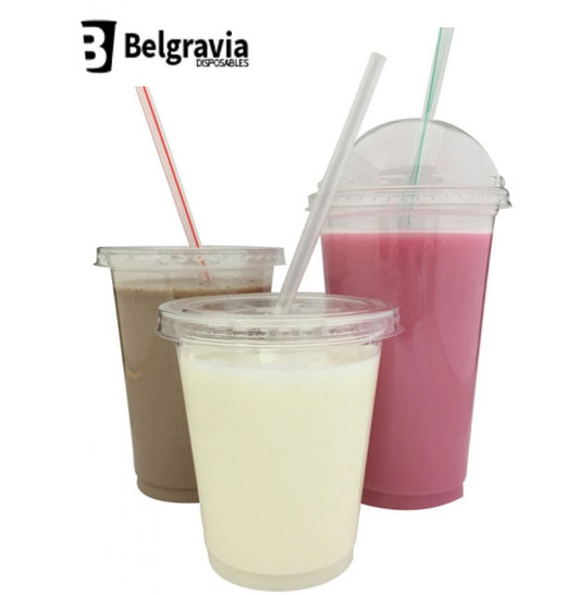 Belgravia Large 20oz Plastic Smoothie Cups