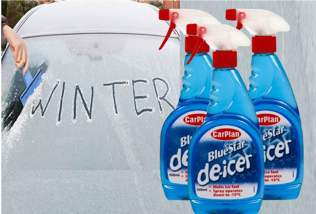 CarPlan Blue Star De-Icer Trigger 500ml (6 Pack)