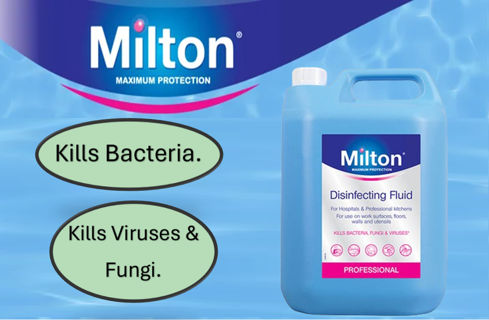Milton Professional Disinfecting Fluid - 5L (Copy)