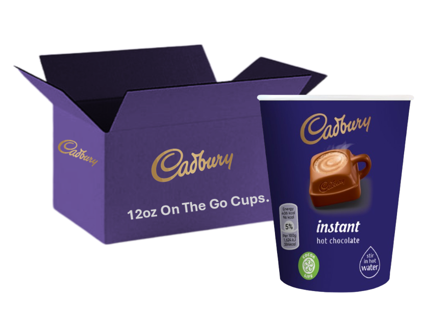 Cadbury Hot Chocolate 12oz On The Go (10-300 Cups)