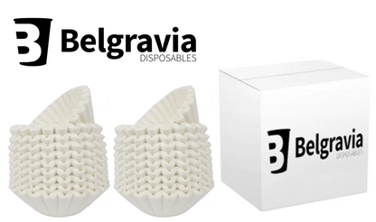 Belgravia White 3 Pint Pour & Serve Coffee Machine Filter Papers Bravilor (500s)