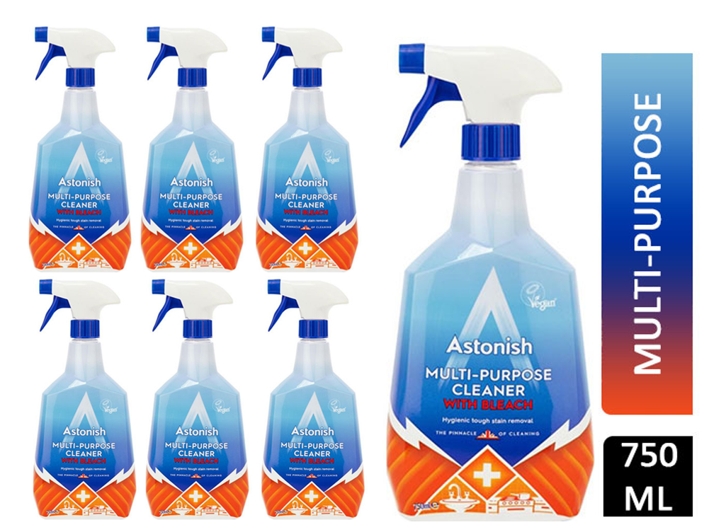 Astonish Multi-Surface Cleaner With Bleach Power 750ml