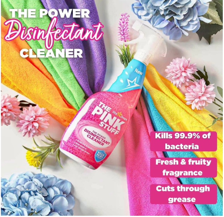 The Pink Stuff Disinfectant Cleaner 750ml - UK BUSINESS SUPPLIES