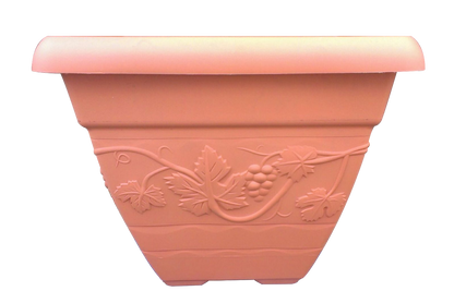 Wham Vineyard Terracotta Square Planter 32cm H236 (Pack of 4 Planters)