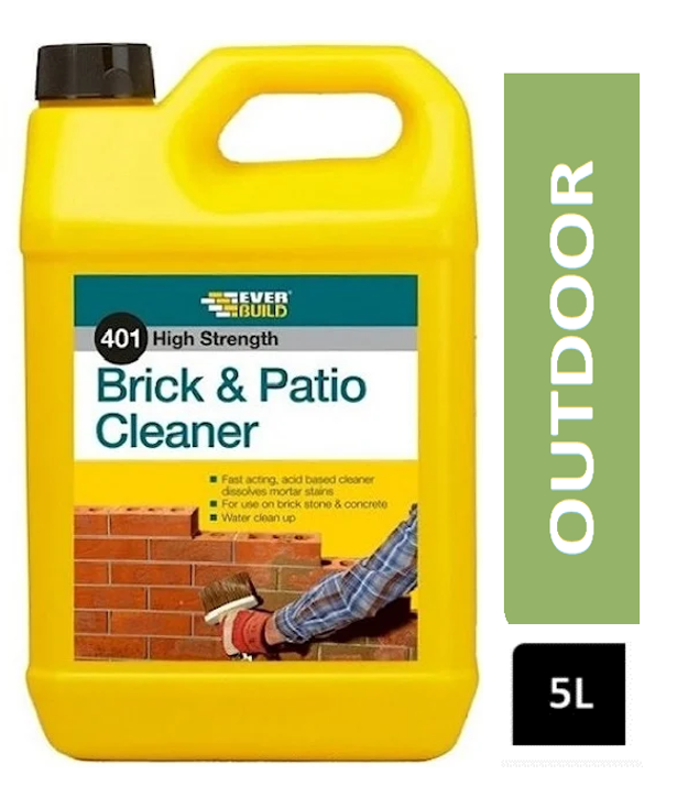 Everbuild 401 Brick & Patio Cleaner 5Ltr Concentrate