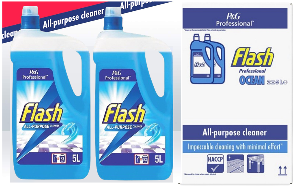 FLASH P&G Professional Ocean Fresh All Purpose Cleaner, 5L