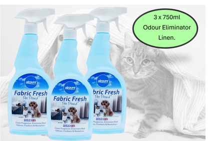 Airpure Fabric Freshener Pet Proud 750ml Linen