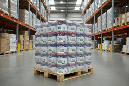 Dulux Silk Emulsion Paint 3L White | Walls & Ceilings | Wipable Finish