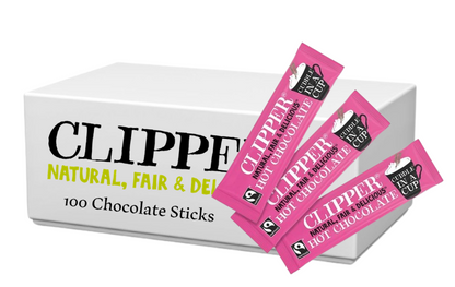 Clipper Fairtrade Hot Chocolate Sachets 100 x 28g