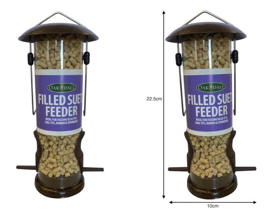 Oakdale Premium Filled Suet/Seed Bird Feeder