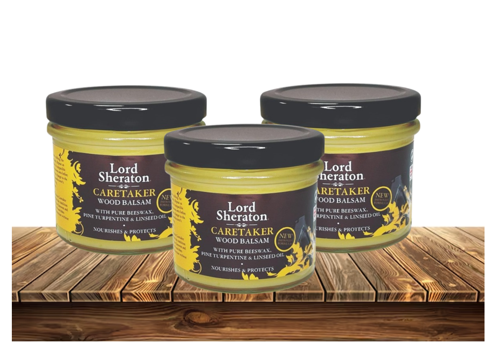 Lord Sheraton Caretaker Wood Balsam 125Ml - Nourishes & Protects Your Wood Furniture