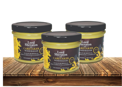 Lord Sheraton Caretaker Wood Balsam 125Ml - Nourishes & Protects Your Wood Furniture
