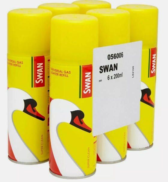 Swan Universal Gas Lighter Refill 200ml