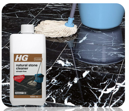HG Natural Stone Cleaner 38 | Streak-Free | Concentrated Solution 1 Litre
