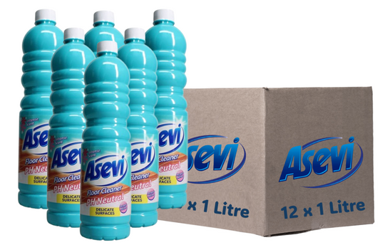 Asevi Concentrated Hardfloor Floor Cleaner Liquid 1L, pH Neutral