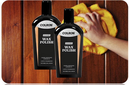 Colron Wax Clear Gloss Furniture Polish, 300ml