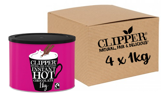 Clipper Seriously Velvety Instant Hot Chocolate Fairtrade 1kg