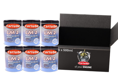Carlube Multi-Purpose, Lithium Grease, LM 2, 500g