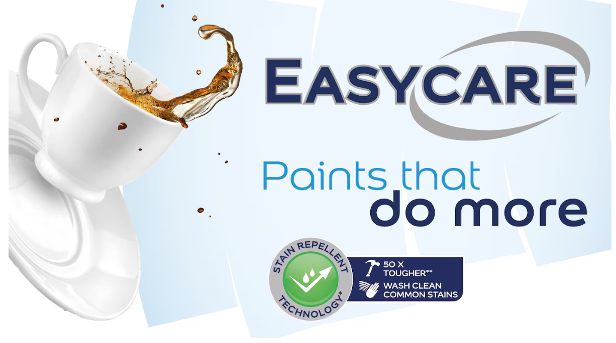 Dulux Easycare  Matt Emulsion Paint For Walls And Ceilings - Violet White 2.5L
