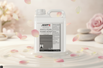 Janit-X Professional Luxury White Pearlised Hand Soap 5L Refill Bottle