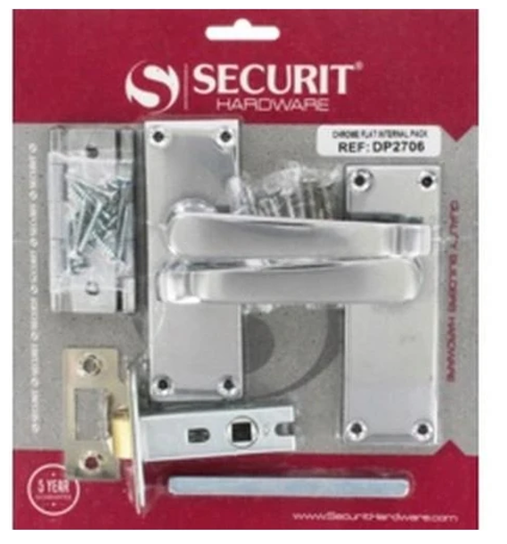 Securit Chrome Flat Internal Pack DP2706