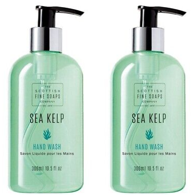 Scottish Fine Soaps Sea Kelp Hand Wash, Bath & Shower & Conditioner 3 x 300ml Bottle