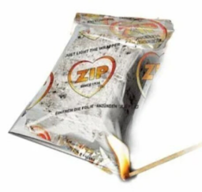 18 Zip Fire Lighters Individual odourless firelighters Cubes Instant Light Fire or BBQ