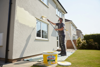 Sandtex Ultra Smooth Masonry Paint | Chalk Hill | 1 x 10L Tub